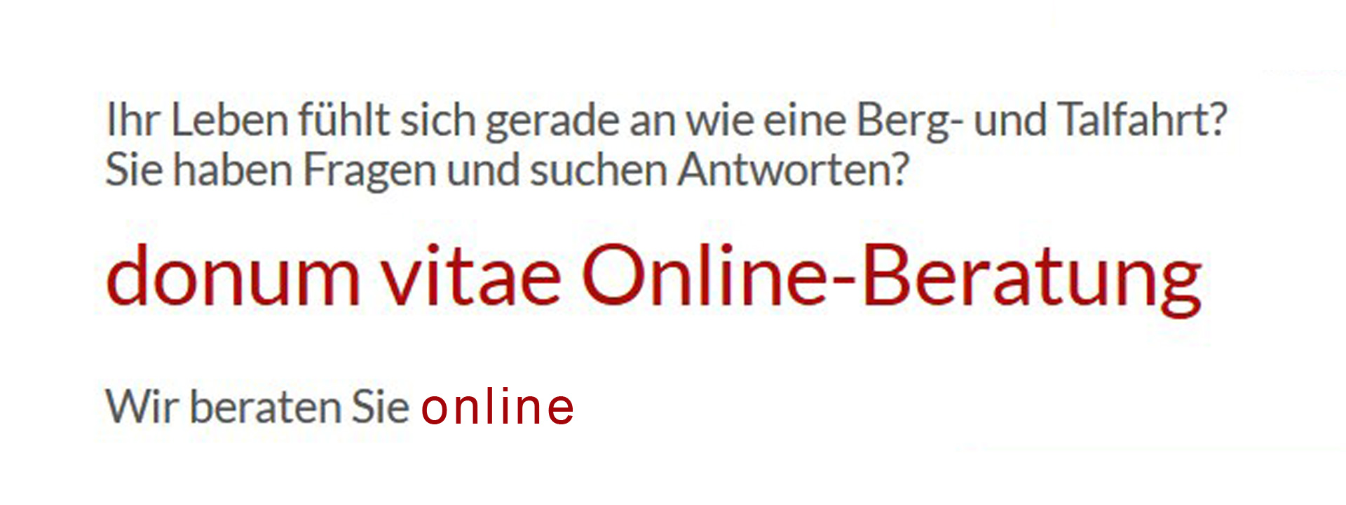 Onlineberatung